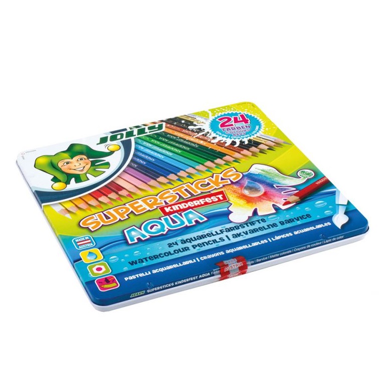 Krāsainie zīmuļi Supersticks Aqua 24 Jolly 3001-0002